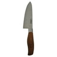 thumbnail image 3 of Cuchillo de chef Imusa de acero inoxidable de 8" con mango con aspecto de madera, 3 of 8