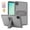 Gray, variant on Case for Samsung Galaxy Tab A11+ 11.0" 2025/A9+ 2023, Slim Premium PU Leather Tablet Cover with Flexible TPU Frame, Hidden Adjustable Kickstand Heavy Duty Protection Shock-Absorbing Case, Winered