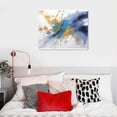 thumbnail image 4 of JEUXUS Abstract Wall Art For Living Room Large Size Framed Navy Blue Canvas Wall Art Abstract Wall Decor Abstract Art Paintings Fantasy Colorful on White Background Modern Artwork Decor, 4 of 4