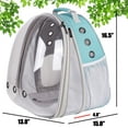 thumbnail image 2 of Halinfer Lightweight Durable Cat Carrier Backpack with Ventilation, Expandable, Clear Bubble Window, Fits Up to 20 lbs, 2 of 6