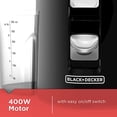 thumbnail image 2 of Black & Decker JE2200B - Juice extractor - 400 W - black, 2 of 4