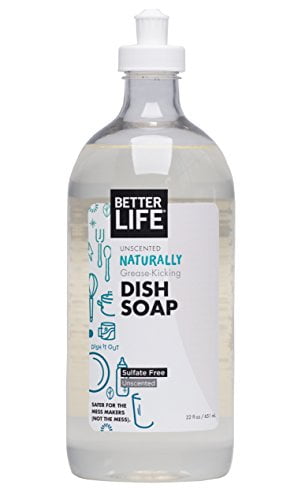 Better Life Dishwashing Soap - Unscented - 22 fl oz