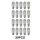 thumbnail image 3 of Eigraketly 30 piezas de conectores de tensión de repuesto de lámpara 30 unids/set prensaestopas de Cable con lámpara de tornillo con manijas y Herramientas y ferretería transparente, 3 of 6