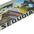 thumbnail image 2 of Toyota Sequoia License Plate Frame (Chrome), 2 of 3