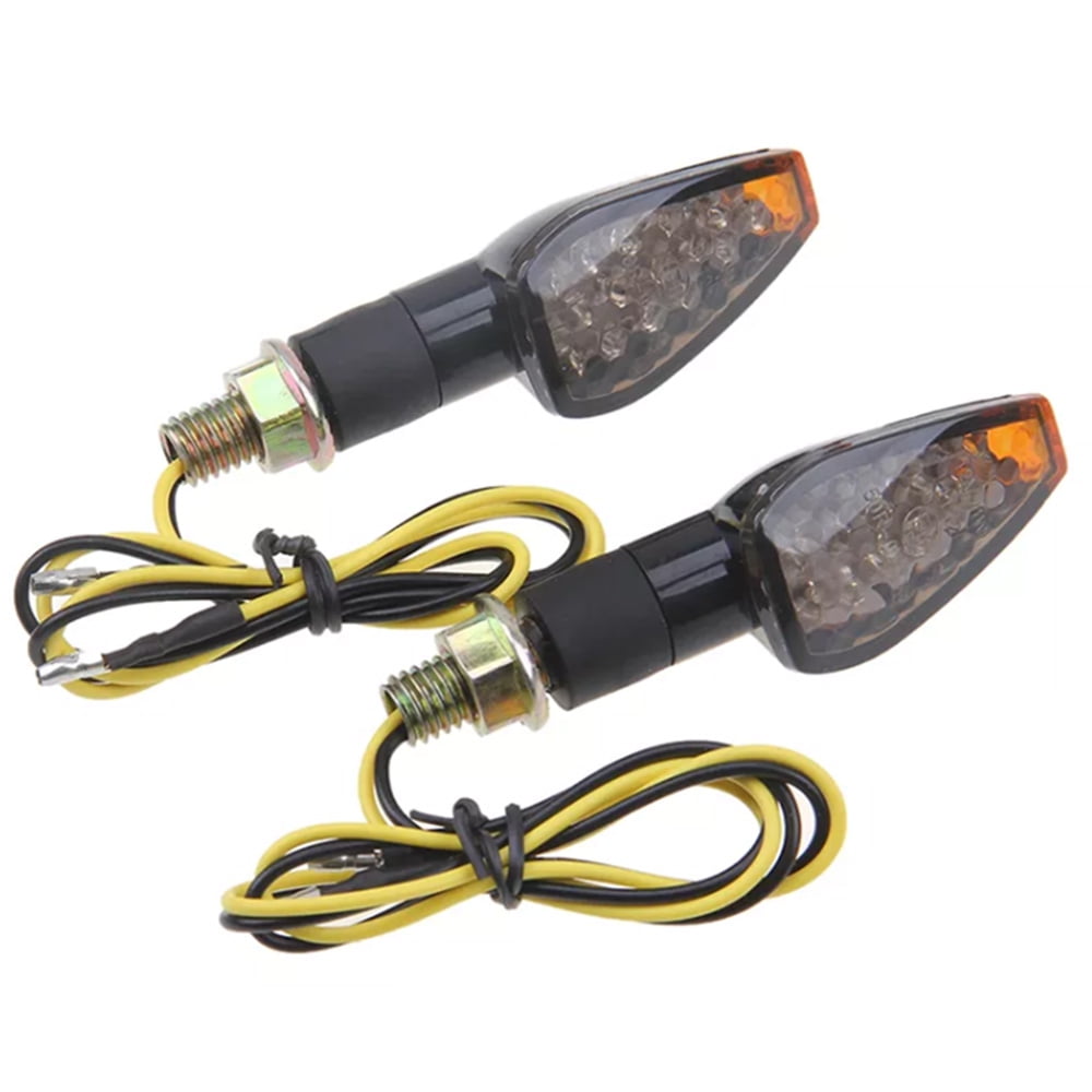 2PCS Motorcycle Turn Signals Light Motorcycles Turn Signal Flashing