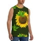 thumbnail image 2 of Fotbe Sunflower3 Men's Camiseta sin Mangas Estampada para Hombres, Playera Casual para Gimnasio, Entrenamiento, Playa-Small, 2 of 7
