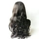 thumbnail image 2 of Pelucas con flequillo para mujer, peluca ondulada suelta de Europa y Estados Unidos, peluca con raya al medio, cabello largo y rizado, cubierta de cabeza de seda de alta temperatura para mujer, tocado, 2 of 5
