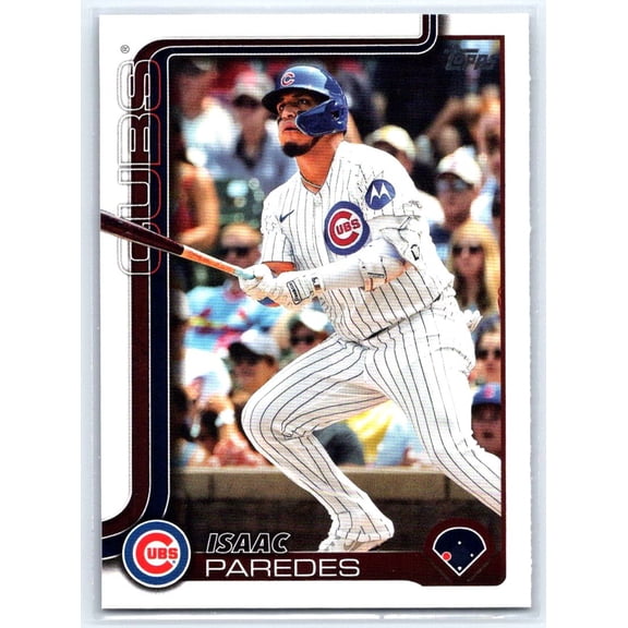 2025 Topps Isaac Paredes #138 Chicago Cubs Baseball Card