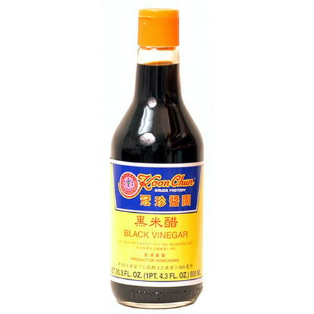 Koon Chun Black Vinegar 20.3-Ounce Bottle (Pack of
