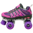 thumbnail image 4 of Lenexa Sonic Cruiser 2.0 Patins à Roulettes Unisexes / Coupe Confortable Style Espadrille Patins Quad pour Usage Intérieur/extérieur / Rose/violet (Femmes 6 - Hommes 5), 4 of 4