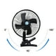 thumbnail image 4 of Ventilador de coche ajustable de aire acondicionado de bajo ruido montado en vehículo de 10 pulgadas y 12 V (negro), 4 of 5