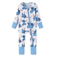 thumbnail image 1 of Baby Clothes Disney Lilo and Stitch - Mameluco (3 a 6 meses), color azul, 1 of 7