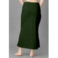 thumbnail image 3 of Trendmalls Lycra Spendex Saree Shapewear Petticoat for Women-P01-Mehndi, 3 of 6