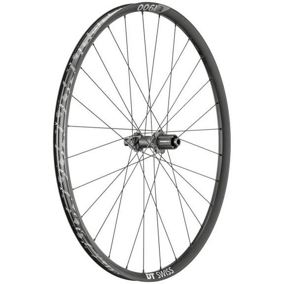 DT Swiss E 1900 Spline 30 Rear Wheel 27.5in 12x148mm Center Lock HG 11 MTN Blk