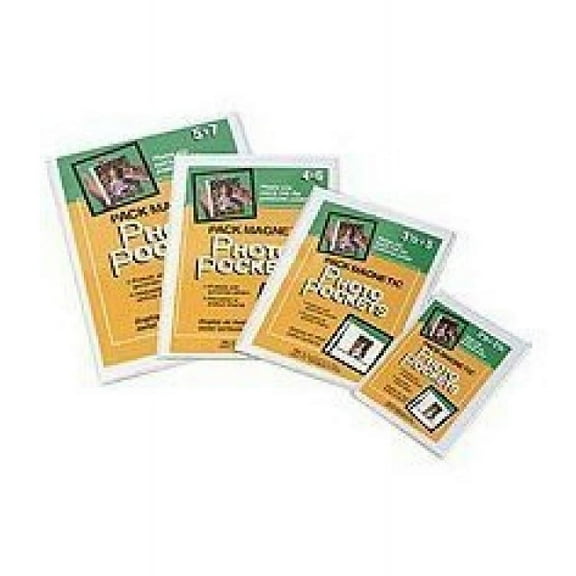 Freeze-A-Frame Magnetic Photo Pockets Frames 7''x 5'' "Slam Proof Magnet"