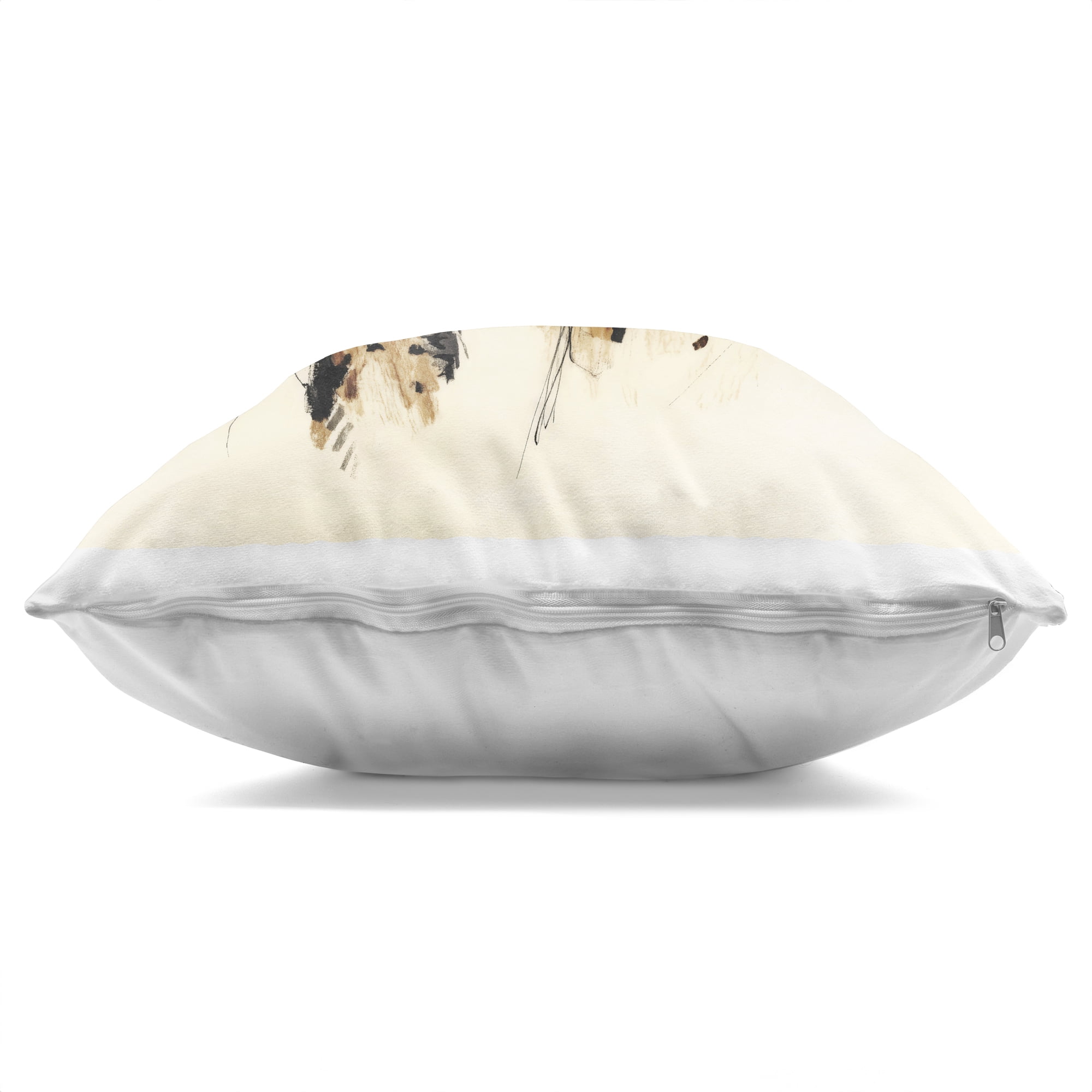 Stupell Industries Glam Leopard Sonata Portrait Decorative Printed Throw Pillow, design by Svetlana Aleynikova, 18 x 7 x 18