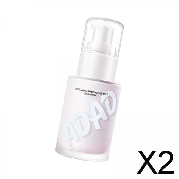 Corrector de imprimación de maquillaje 2xFace Yinane base suave ligera y fina 2 piezas