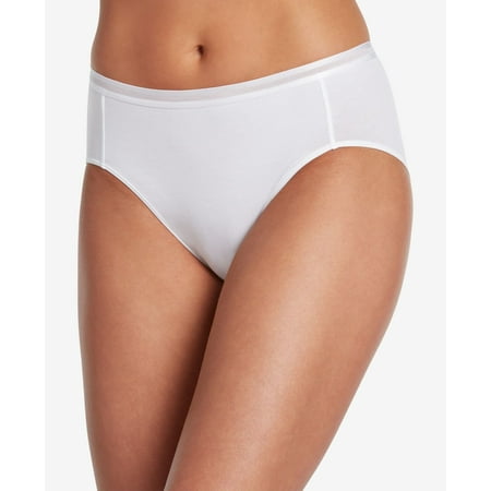 

Jockey Women s Underwear Cotton Allure Hi Cut White XX-Large
