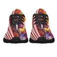 thumbnail image 5 of Natives Of The Lands American flag Shoes Sneakers for Women Men Black Size 8.5, 5 of 7