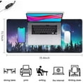thumbnail image 3 of Galaxy Large Mouse Pad, Desk Pad with Non-Slip Base Extended Mouse Pad XXL Keyboard Mouse Pad Desk Mat On Top of Desks for Work, Game, Office, Home (35.4x15.7 in), 3 of 5