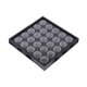 thumbnail image 2 of Caja organizadora de cuentas, dijes para uñas y gemas, organizador con estuche de espuma, diamantes de imitación para uñas 25 frascos, 2 of 9