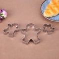 thumbnail image 3 of Molde de Hombre de Jengibre Para Galletas Hugtrwg 3 uds, 3 of 5
