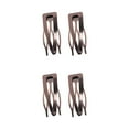 thumbnail image 4 of fastboy Hair Ornaments Sturdy Simple Styling Tools Side Clip Snap Fastener Clip Light Black 2Set, 4 of 6