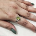 thumbnail image 6 of Natural Peridot Ring, AAA Peridot Gemstone Ring, August Birthstone, Adjustable Tiny Ring, Toe Ring, 925 Sterling Silver, Womens Ring, Christmas, Twisted Boho Ring, Handmade Statement Jewelry, 6 of 9