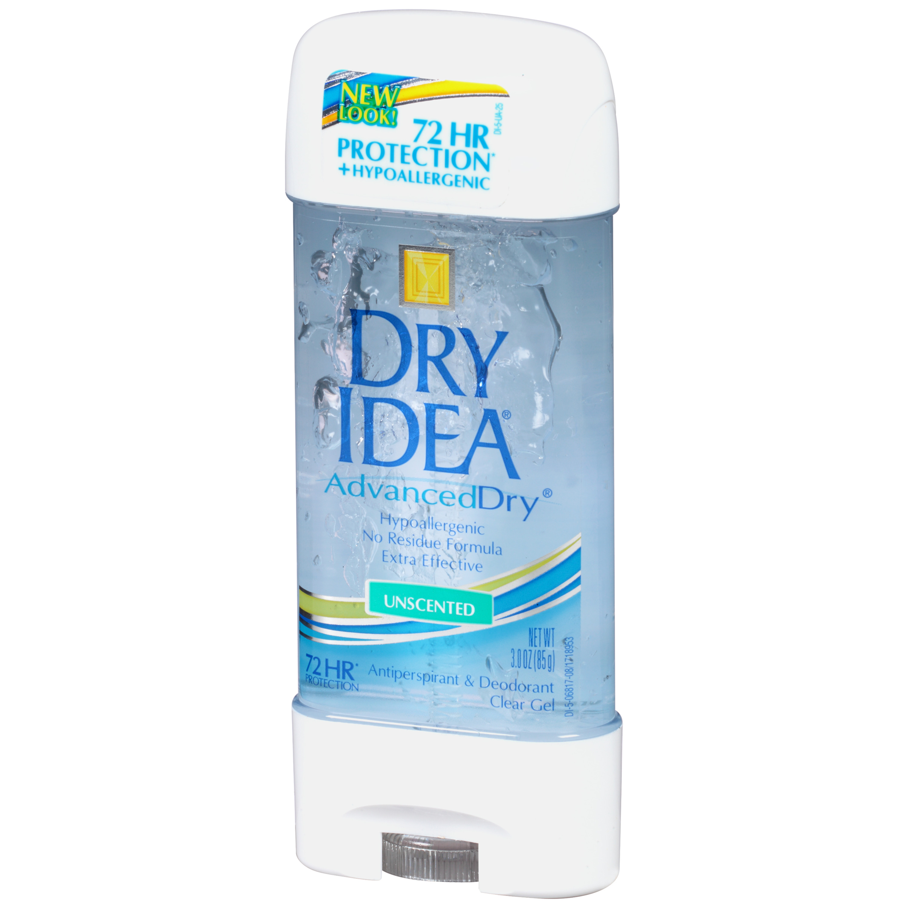 Dry Idea Antiperspirant Deodorant Gel, Unscented, 3 oz - image 4 of 9