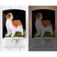 thumbnail image 2 of Caroline's Treasures SS8482CNL Starry Night Welsh Springer Spaniel Ceramic Night Light, 6x4x3", multicolor, 2 of 2