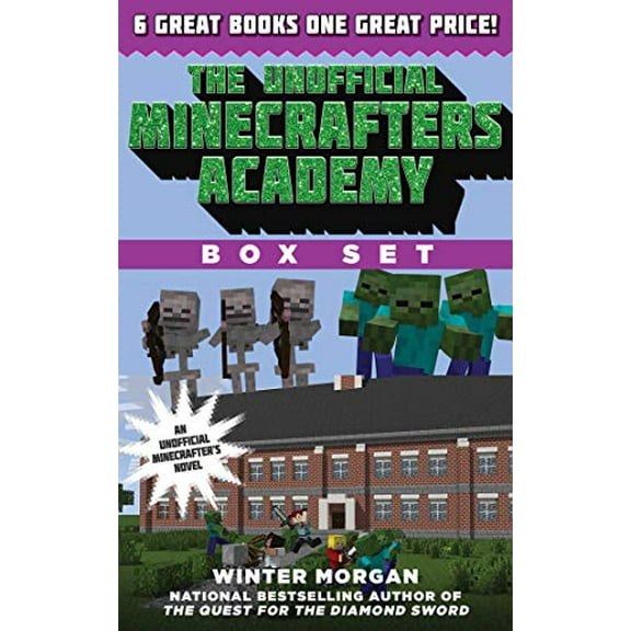 Pre-Owned The Unofficial Minecrafters Academy Series Box Set: 6 Thrilling Stories for Minecrafters Paperback