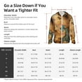 thumbnail image 5 of Lsque Antique Map Adventure Scene UPF 50+ Lightweight Sun Protection Men's Women's Long Sleeve Shirt, Hoodie Performance -XX-Large, 5 of 9