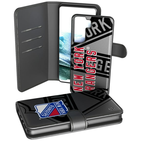 New York Rangers Samsung Galaxy Mono Tilt Wallet Case