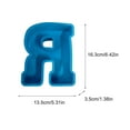 thumbnail image 6 of Aufmer Large Alphabet Epoxy Resin Mould English Letter Silicone Alphabet Letter✿Latest upgrade, 6 of 7