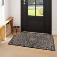 thumbnail image 2 of Bedside Rug 31x20 Inch Washable Soft Small Throw Rugs for Bedroom, Low Profile Non Slip Area Rug Indoor Floor Mat for Home Office Desk Vanity Pet Car Seat, 2 of 6