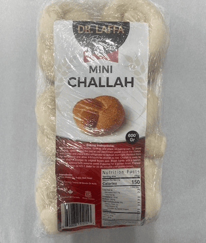 Dr. Laffa Bakery Challah Mini Frozen 6pk, Challah Mini Frozen 6pk