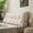 Cream White, variant on Triangular Headboard Pillow Twin XL, Suitable for Dormitory Headboards, Large Backrests, Waist Protection Pillows