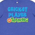 thumbnail image 4 of Inktastic Cricket player in training Youth T-Shirt, 4 of 5