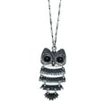 thumbnail image 3 of Hidden Hollow Beads Trendy OWL Women's Chain Fashion Lanyard Necklace, Jewelry ID Badge and Key Holder, 34 in., 3 of 4