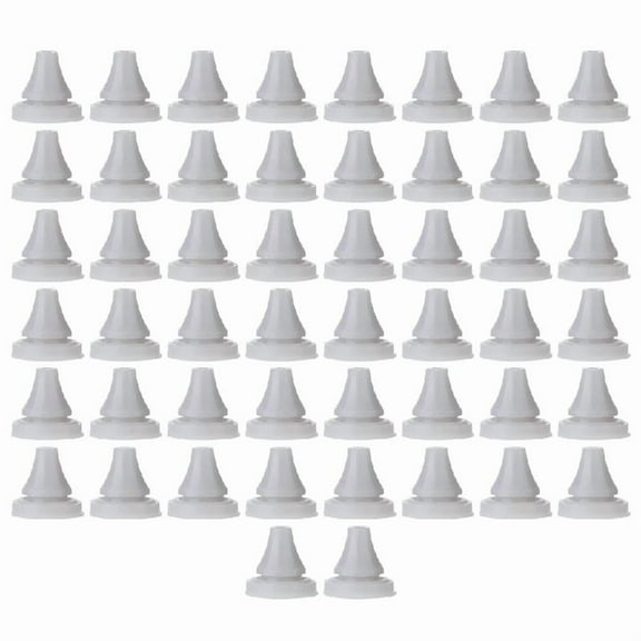 Zeiwohndc 50Pcs Shower Head Replacement Nozzles Silicone Shower Nozzle Replacement