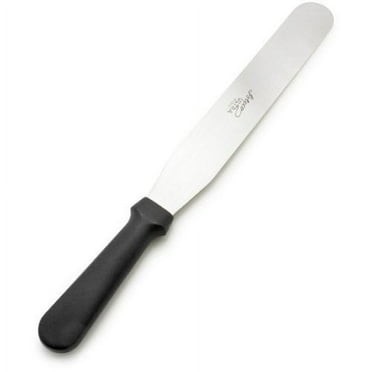 Ateco Straight Plastic Handle Icing Spatula 1304B, 4.25"