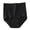 Black, variant on Women High Waisted Underwear Tummy Control Full Coverage Compression Panties Female Seamless Stretchy Briefs