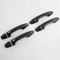 thumbnail image 3 of Para Fortuner 2024 ABS Fibra de Carbono Cubierta de Manija de Puerta de Coche Embellecedor Decoración Accesorios Doble Agujero, 3 of 5