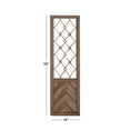 thumbnail image 2 of Decmode 42580 Farmhouse Wood and Metal Wall Decor, 18" x 59", 2 of 4
