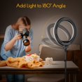 thumbnail image 4 of Anillo de luz para selfies Weilisi 12 con soporte de trípode de 63 cm, 4 of 7