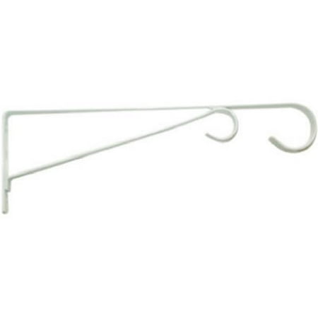 Panacea Plant Bracket - Panacea Products 85522D Hanging Plant Bracket, White, 12-In.