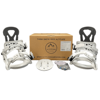 altitude snowboard bindings 4x4 burton 3d est white men's Symbolic Flow-Ride 2025 4x4,EST,3D XXS XS S M L XL All Size Caliber Control Minimalist and lightweight WOMANS 9-13 MENS 8-12 ALTITUDE