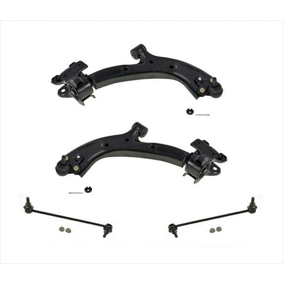 Control Arms Ball Joints Sway Bar Links 4pc kit for Honda CR-V 07-11