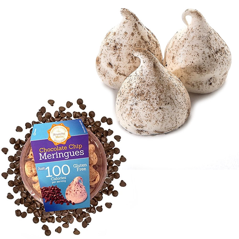 3 Boxes Chocolate Chip Meringues Cookies Snacks Sweets Gluten Fat Free Kosher