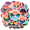 2A, variant on Waterproof Graffiti Stationery Stickers Cartoon Kids Stickers Toy PVC Sticker for Laptops Suitcase